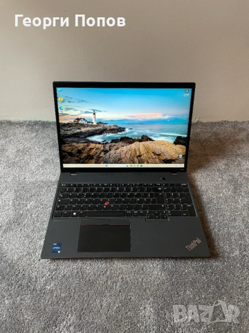 i7-1270P, 32GB DDR4, Lenovo ThinkPad P16s - 16''WUXGA, 512GB NVMe SSD M.2, Nvidia Quadro T550 4GB, снимка 2 - Лаптопи за работа - 54054196