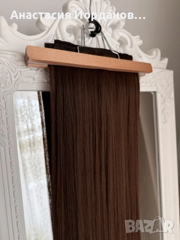 ЕКСТЕНШЪН ТРЕСА КАРАМЕЛ, снимка 3 - Аксесоари за коса - 53792464