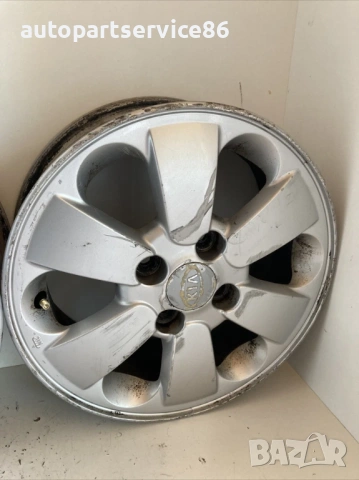 Комплект алуминиеви джанти за KIA Rio 1.5 CRDi (2008) 5.5X14, 52910-1G520, снимка 3 - Части - 53283280