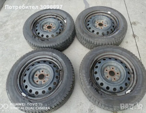 оригинални джанти с нови зимни гуми за Хонда, Тойота, Мазда, КИА, Хюндай 