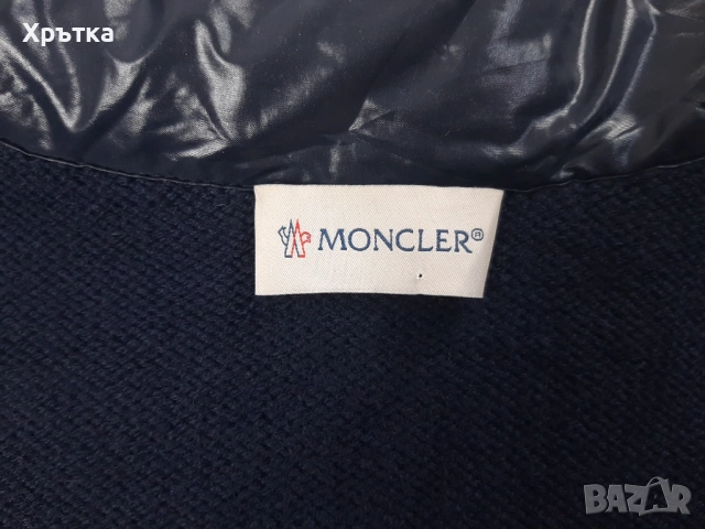 Moncler Hybrid Knit Jacket - Оригинално дамско яке / жилетка размер M-L, снимка 11 - Якета - 53485714