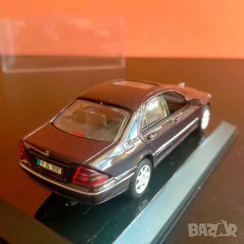 Колекционерска количка Mercedes-Benz S Сlass Maisto 1/43, снимка 16 - Колекции - 46128914