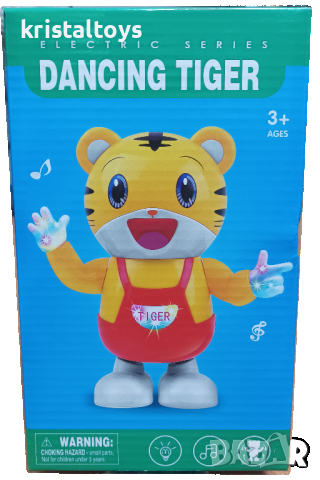 Тигър танцуващ, детска занимателна играчка 291540, снимка 2 - Други - 44959039