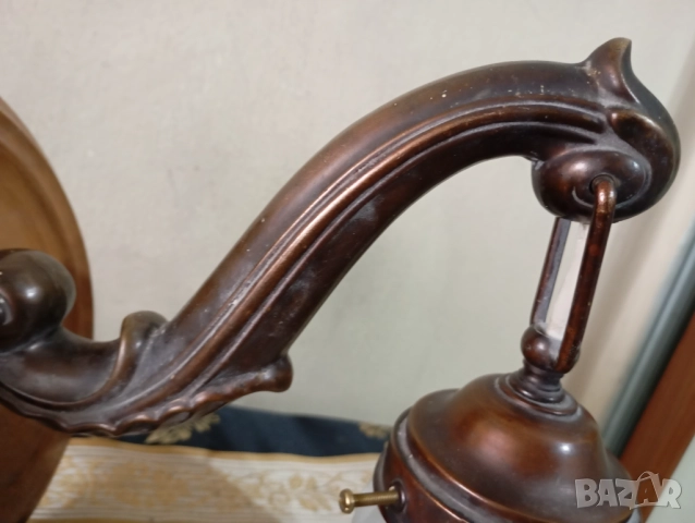 Винтидж аплик за стена, снимка 2 - Лампи за стена - 52317234