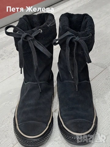 Дамски ботуши CONVERSE N38 (естествена кожа), снимка 13 - Дамски ботуши - 53203644