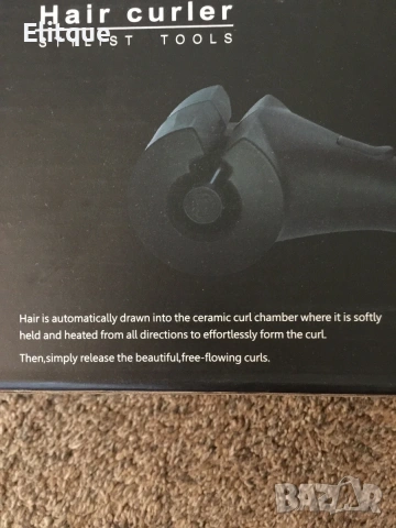 ✨ Високотехнологична керамична преса за къдрене на коса с LED дисплей – черна ✨, снимка 8 - Други - 53251544