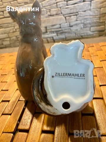 #0012# Сдвоени порцеланови фигурки "Сиамски котки". Перфектно състояние. Германия 70-те години., снимка 6 - Статуетки - 50685338