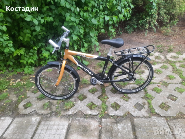 Детски велосипед.Winther I 350 Алуминиев  20 цола гуми,3 скорости. , снимка 5 - Велосипеди - 54171306