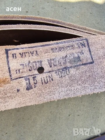 колани сержантски естествена кожа , снимка 11 - Колани - 49375378