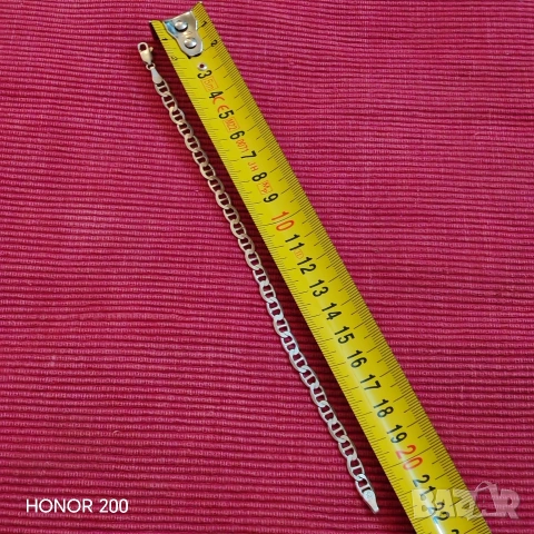 Сребърна гривна, унисекс. , снимка 4 - Колиета, медальони, синджири - 53667754