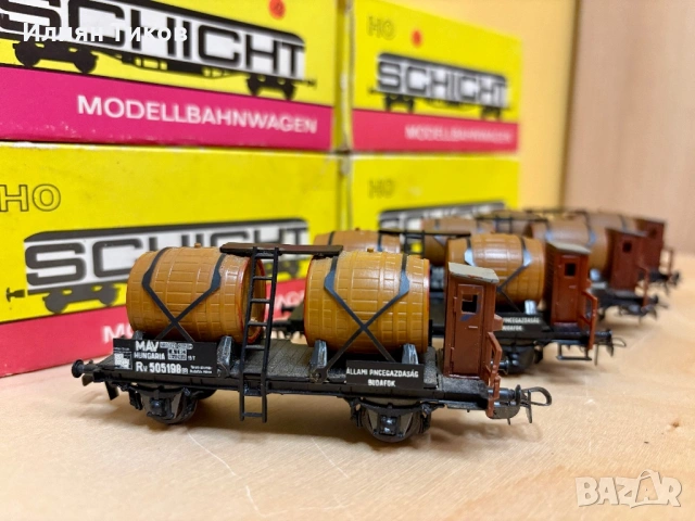 Товарни вагони PIKO, Schicht, Fleischmann, Roco влак, влакче, снимка 2 - Влакчета, самолети, хеликоптери - 53831558