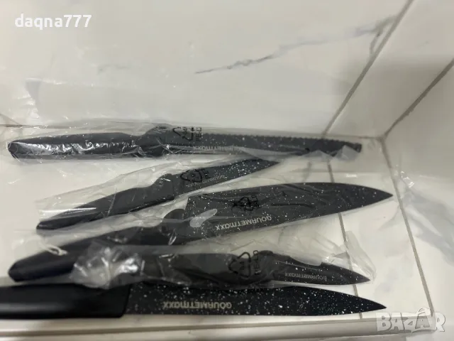 Нови! Комплект от 5 ножа Германия, снимка 8 - Прибори за хранене, готвене и сервиране - 50436014