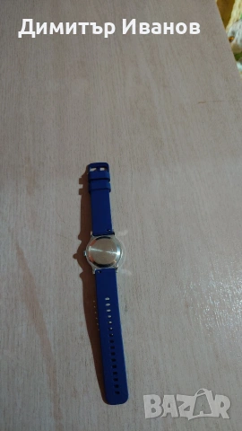 Съветски механичен часовник в перфектно състояние, с нова силиконова каишка. , снимка 5 - Мъжки - 53433194