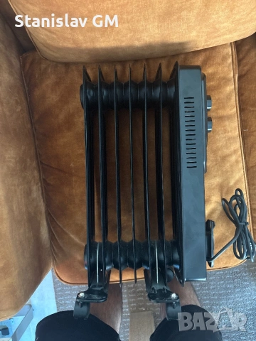 Маслен Радиатор SilverCrest, снимка 3 - Отоплителни печки - 53709614
