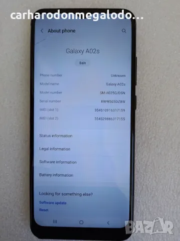 Samsung Galaxy A02s Dual Sim 32GB + 3GB RAM, снимка 3 - Samsung - 47952605