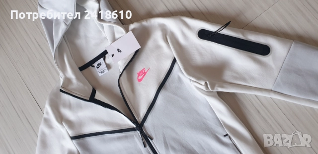 Nike Tech Full Zip Hoodie Mens Size S НОВО! ОРИГИНАЛ! Мъжки Суитшърт!