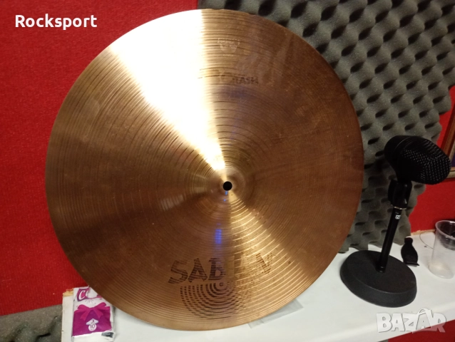 Sabian B8 Фус чинели 14" и Краш 18", снимка 5 - Ударни инструменти - 52880342