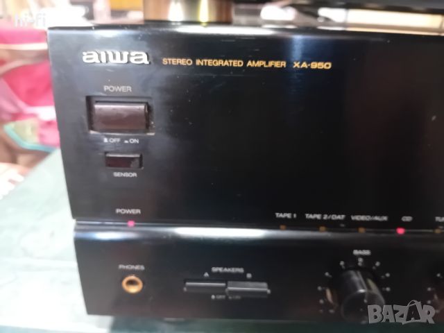 Усилвател aiwa xa 950, снимка 2 - Ресийвъри, усилватели, смесителни пултове - 46227725