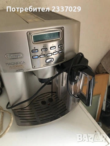 Каферобот:Делонги+кана,комплектен,работещ за профилактика,за техници и прекупвачи