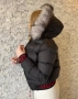 Дамски къси зимни якета с естествен косъм , снимка 17