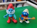 Две стари играчки на смърфовете , снимка 1