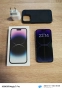 iPhone 14 Pro Purple 128GB Батерия 85%, снимка 2