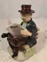 ретро керамична статуетка старец 23/4, снимка 3