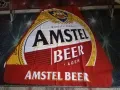 Амстел бира флаг знаме 127х125х62см, снимка 1