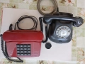 Разтегателна стабилна маса, - Работещи Ретро телефони - Бакелитен, TELEKOM DBP, снимка 1