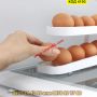 Държач за яйца, автоматичен органайзер за хладилник - КОД 4193, снимка 2