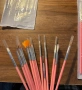 Комплект от 15 броя четки за маникюр и педикюр ZJY53, снимка 8