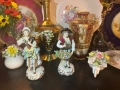 Sitzendorf Germany  “ Цветарите” класически немски фигури от средата на 20 век Код P2077, снимка 1