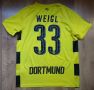 BVB Borussia Dortmund / Puma / #33 Weigl - футболна тениска на Борусия Дортмунд, снимка 1 - Спортни дрехи, екипи - 45934144