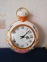 Стар бутиков часовник, авторска ръчно рисувана керамика, снимка 6