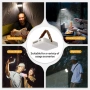 Акумулаторна къмпинг LED лампа 1100LM мощна къмпинг светлина 11000mAh, снимка 7