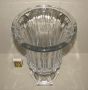 Внушителна кристална ваза 30 см от кристално стъкло, отлична, снимка 6