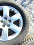 Оригинални 17 джанти от Audi 5x112 Et25, 7J с гуми 235/55 Dunlop, снимка 6