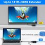VEDINDUST HDMI удължител 4K30HZ 131FT/40M HDMI през Ethernet HDMI RJ45 HDMI , снимка 4