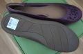 Нови лилави дамски балерини Clarks, снимка 3