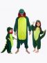 Топла пижама Kigurumi за деца. Сладки костюми на крокодил с опашка, снимка 4