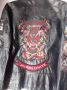 Ed Hardy motto biker leather jacket M, снимка 1 - Сака - 45323618