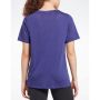 Дамска тениска reebok burnout tee purple, снимка 2