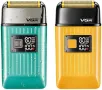 Електрическа самобръсначка VGR V-357 – Титаниеви фолия, LED дисплей, 2 скорости, USB зареждане, снимка 1