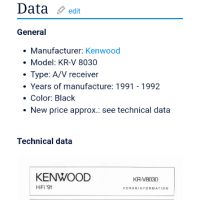 Kenwood Усилвател/Amplifier/Receiver/Ресивър , снимка 9 - Ресийвъри, усилватели, смесителни пултове - 45591958