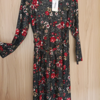 Нова макси флорална рокля , снимка 2 - Рокли - 44956186