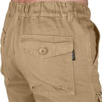 Ophestin Мъжки ежедневни работни карго панталони с джобове, кафяво, размер 3XL, снимка 4 - Панталони - 45080048