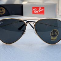 Ray-Ban RB3025 висок клас унисекс слънчеви очила Рей-Бан дамски мъжки минерално стъкло, снимка 3 - Слънчеви и диоптрични очила - 45313014