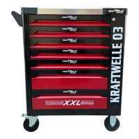 Професионален шкаф с инструменти KRAFTWELLE , XXL-03, снимка 10 - Други инструменти - 44969124
