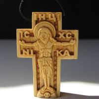 Кръст, миниатюра от чемшир, снимка 8 - Други ценни предмети - 45196541