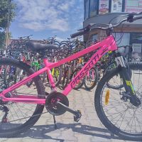 PASSATI Велосипед с дискови спирачки 26" ALUMINIUM розов, снимка 1 - Велосипеди - 46130168